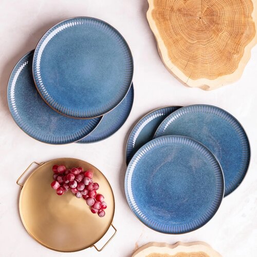 Altom Zestaw 2 talerzy płytkich Reactive Stripes 26 cm