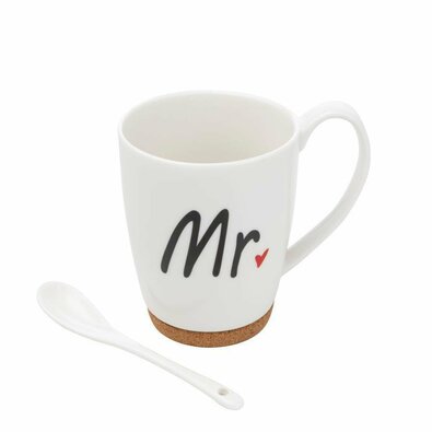 Florina porcelán bögre Mr., 320 ml