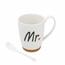 Florina porcelán bögre Mr., 320 ml