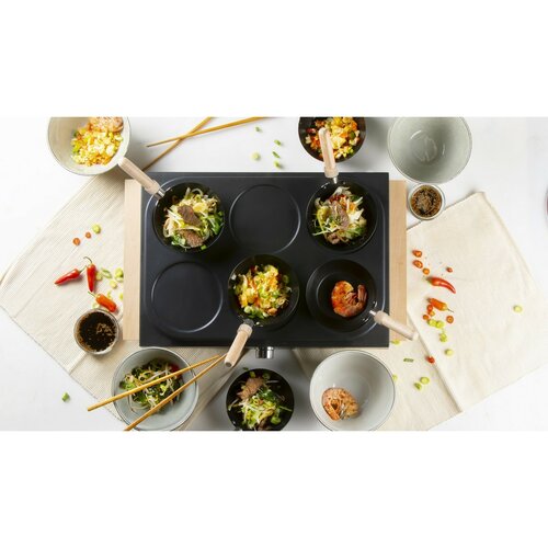 DOMO DO8719W elektrická palacinka a WOK, 2v1
