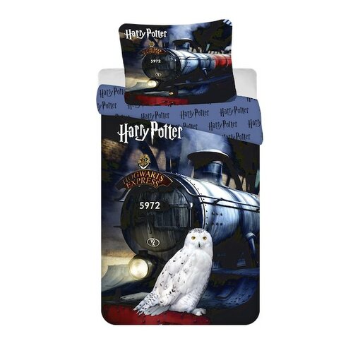 Jerry Fabrics Detské bavlnené obliečky Harry Potter HP111, 140 x 200 cm, 70 x 90 cm