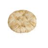 Bellatex Perna Adéla matlasată rotundă Piele deșarpe maro 40 x 40 cm