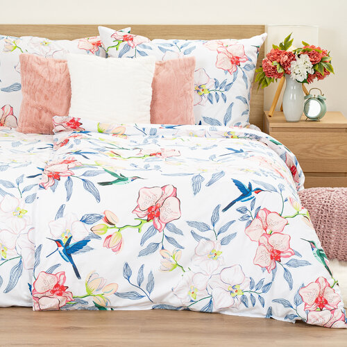 Lenjerie de pat din bumbac 4Home Orchid Paradise ,140 x 200 cm, 70 x 90 cm