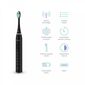 TrueLife Sonická zubná kefka SonicBrush Clean30, čierna