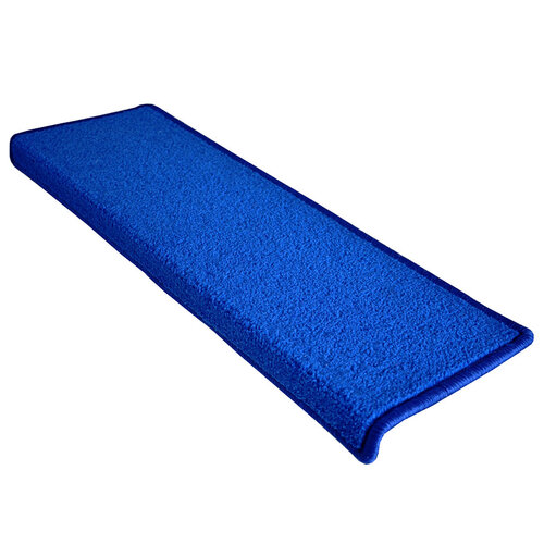 Eton téglalap lépcsőszőnyeg, kék, 24 x 65 cm