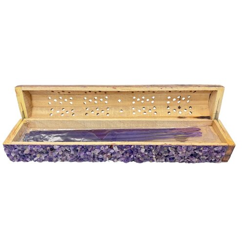 Arome Elements drewniane pudełko na kadzidełka, 10kadzidełek, Powietrze