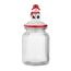 Altom Borcan de sticlă cu capac ceramic Snowman 900 ml