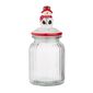 Altom Szklany słoik z ceramiczną pokrywką Snowman 900 ml