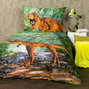 4Home Bavlnené obliečky T-Rex, 140 x 200 cm, 70 x 90 cm