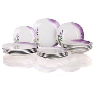 Banquet 18-delni jedilni servis Lavender