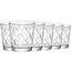 Bormioli Rocco 6-delni set kozarcev Kaleido, 240ml