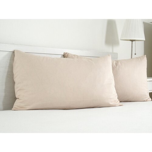 B.E.S. Petrovice Kopfkissenbezug Visco Beige, 45 x 75 cm