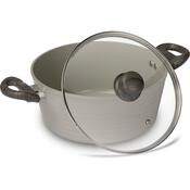 Lamart LT1268 cratiță cu capac Stripe, diametru 24cm