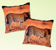 Obliečky na vankúšiky leopardy, 40 x 40 cm, sada 2 ks