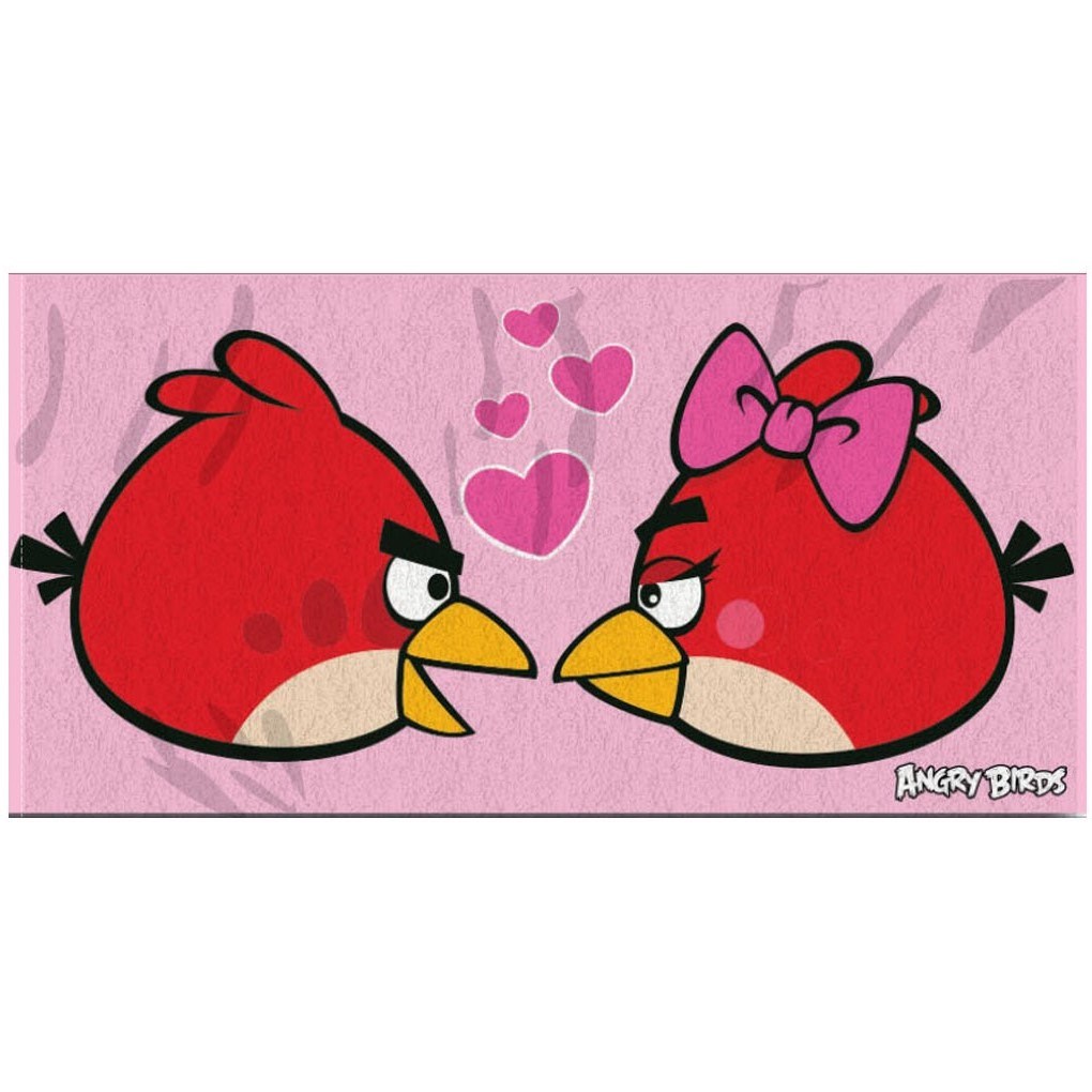 Jerry Fabrics Osuška Angry Birds 085, 70 x 140 cm