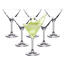 Crystalex 6-teiliges Cocktailglas-Set LARA,0,21 l