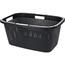 Kosz na pranie z uchwytami Recycled 38 l, 60 x 40 x 26 cm, antracytowy