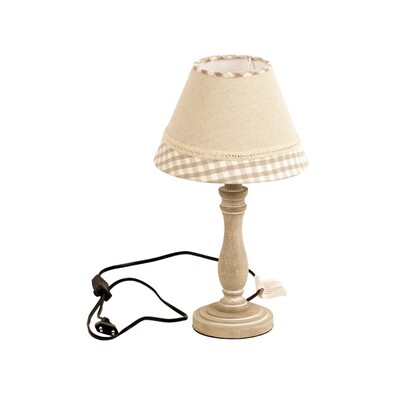 Lampa stołowa, kratka