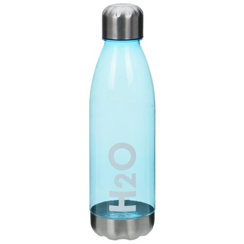 Butelka sportowa z nakrętką ze stali nierdzewnej, 700 ml, niebieski