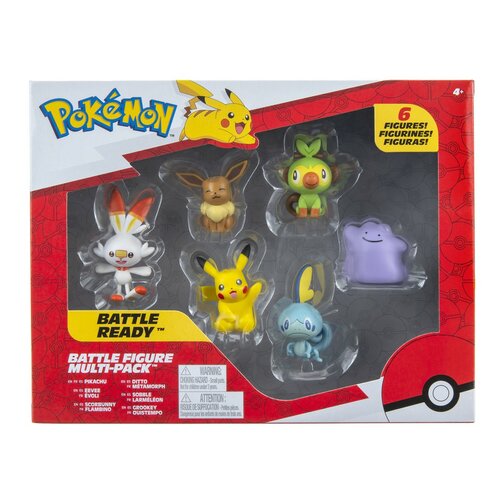 Set de figurine Pokémon, 6 buc