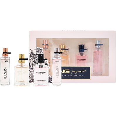 NG Geschenkset für Frauen, 4x Eau de Parfumrosa  ,