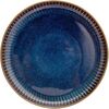 Altom Porcelánový dezertný tanier Reactive Stripes modrá, 20,5 cm