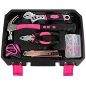 Sixtol Zestaw narzędzi Home Pink, 88 szt.