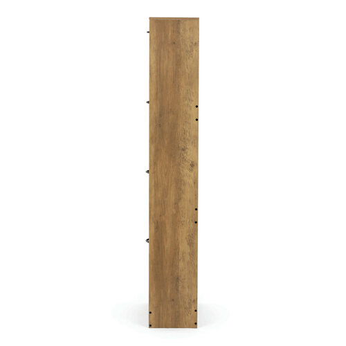 Výklopný botník se 4 přihrádkami COMPACT Elm, dekor jilm