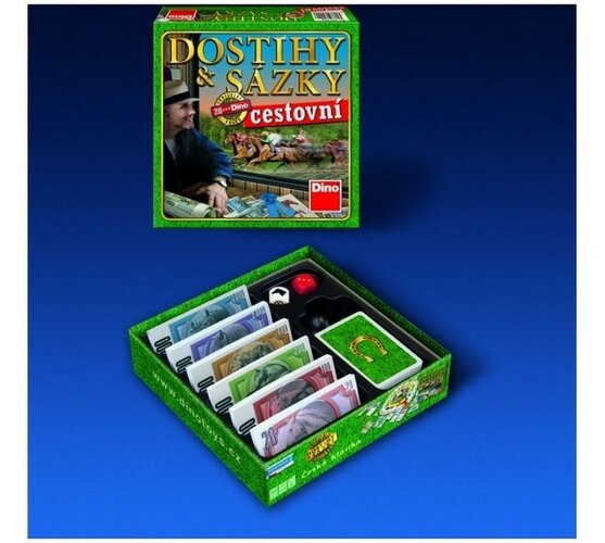 Hra Dostihy a sázky cestovní Dino Toys