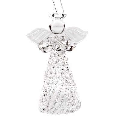 Скляний ангел з чистим серцем, 7 x 4 см