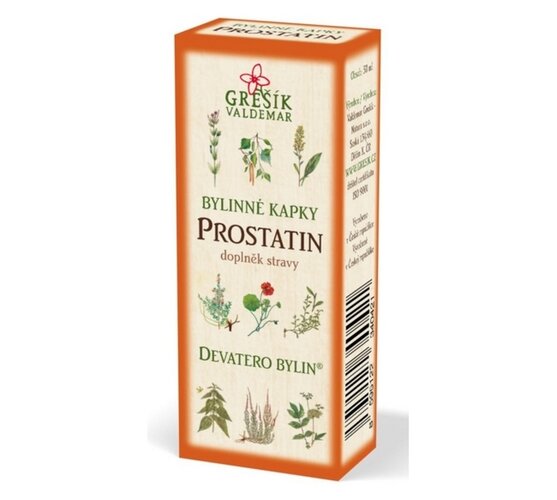 Bylinné kvapky Grešík Prostatin 50 ml