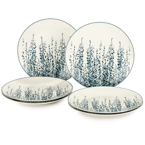Altom Sada porcelánových dezertních talířů Konfetti 20 cm, 6 ks