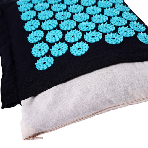 4Home Akupresúrna masážna podložka a vankúš Antistress Lotus