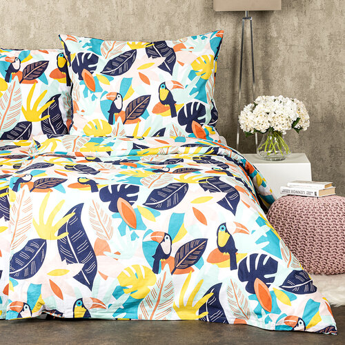 Lenjerie bumbac 4Home Toucan, 160 x 200 cm, 70 x 80 cm