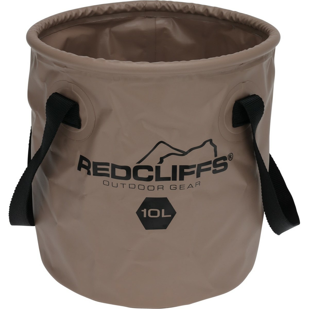 Redcliffs Skladacie kempinogvé vedierko s držadlami, 10 l
