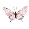 Dekoračný Motýlik ružová, 20 cm