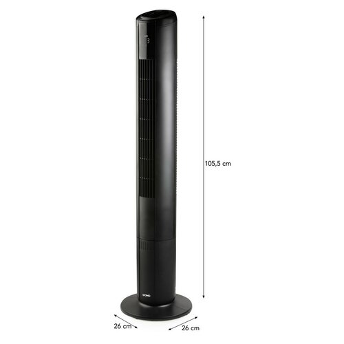 DOMO DO8153 sloupový ventilátor s podsvícením