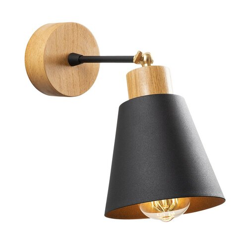 Kinkiet lampa ścienna Manavgat - N-610, czarny