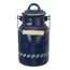 Orion Emaille Milchkanne BLAUDRUCK, 2 l