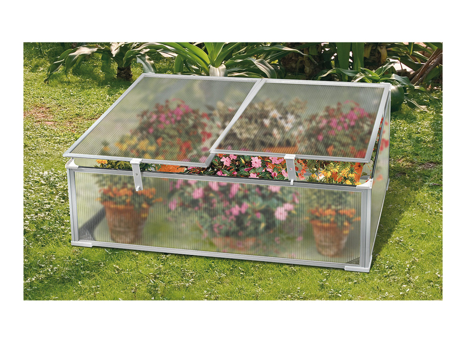 Tunel foliowy z dwoma oknami Mini Single II, 100 x60 x 40 cm