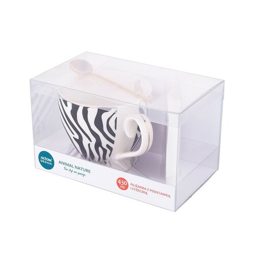 Altom porcelán jumbo készlet 430 ml, Zebra