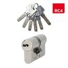 Richter EXR.30/35.NI cilindrična vložka 30+35 mm, 6 kos ključev