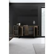 Luxe Walnut and Black szekrény