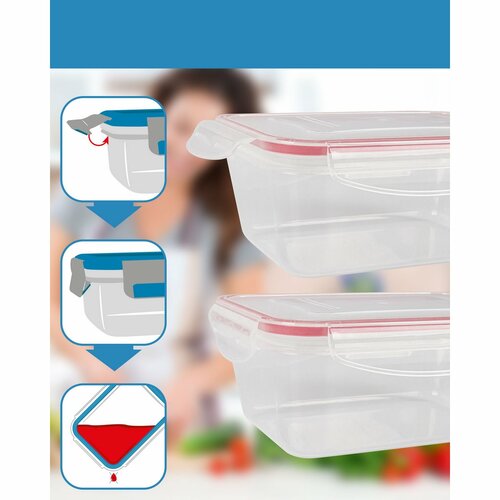 Classbach 14-delni set plastičnih posod FHD 4009