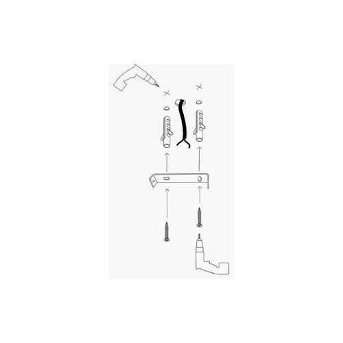 Kinkiet lampa ścienna Ve - 6002, chrom/biały