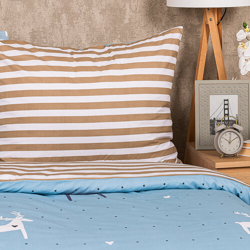 Lenjerie de pat din bumbac 4Home Deer love , 140 x200 cm, 70 x 90 cm
