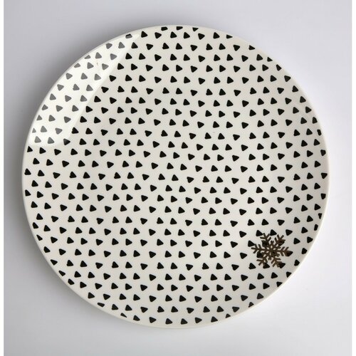 Altom Sada porcelánových dezertních talířů   Nordic Winter 20 cm, 6 ks