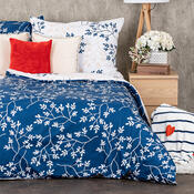 Lenjerie de pat din bumbac 4Home Harmony,albastru,  140 x 220 cm, 70 x 90 cm