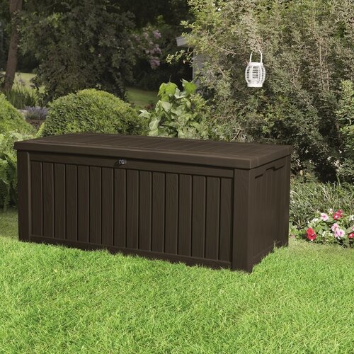 Keter Garten-Aufbewahrungsbox Rockwood 570 l, braun