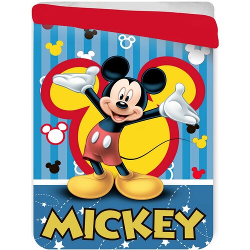 Detská prešívaná prikrývka Mickey Mouse, 180 x 260 cm